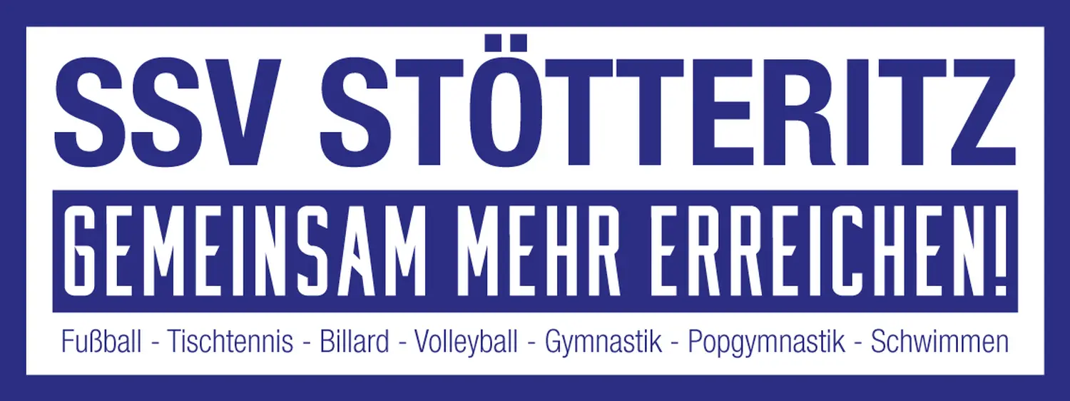 Ssv Stötteritz E. V - Sportverein -banner ssv