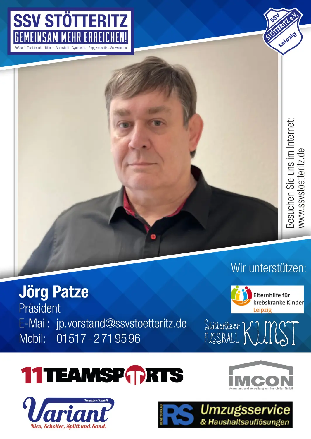 Ssv Stötteritz E. V - Sportverein - Jörg Patze