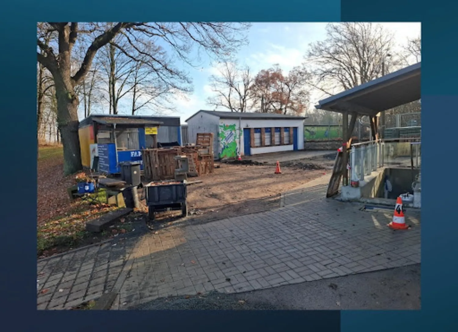 Ssv Stötteritz E. V - Sportverein -Umbau Veranstaltungsfläche Wirtschaftshof Umbau Schiedsrichterkabine