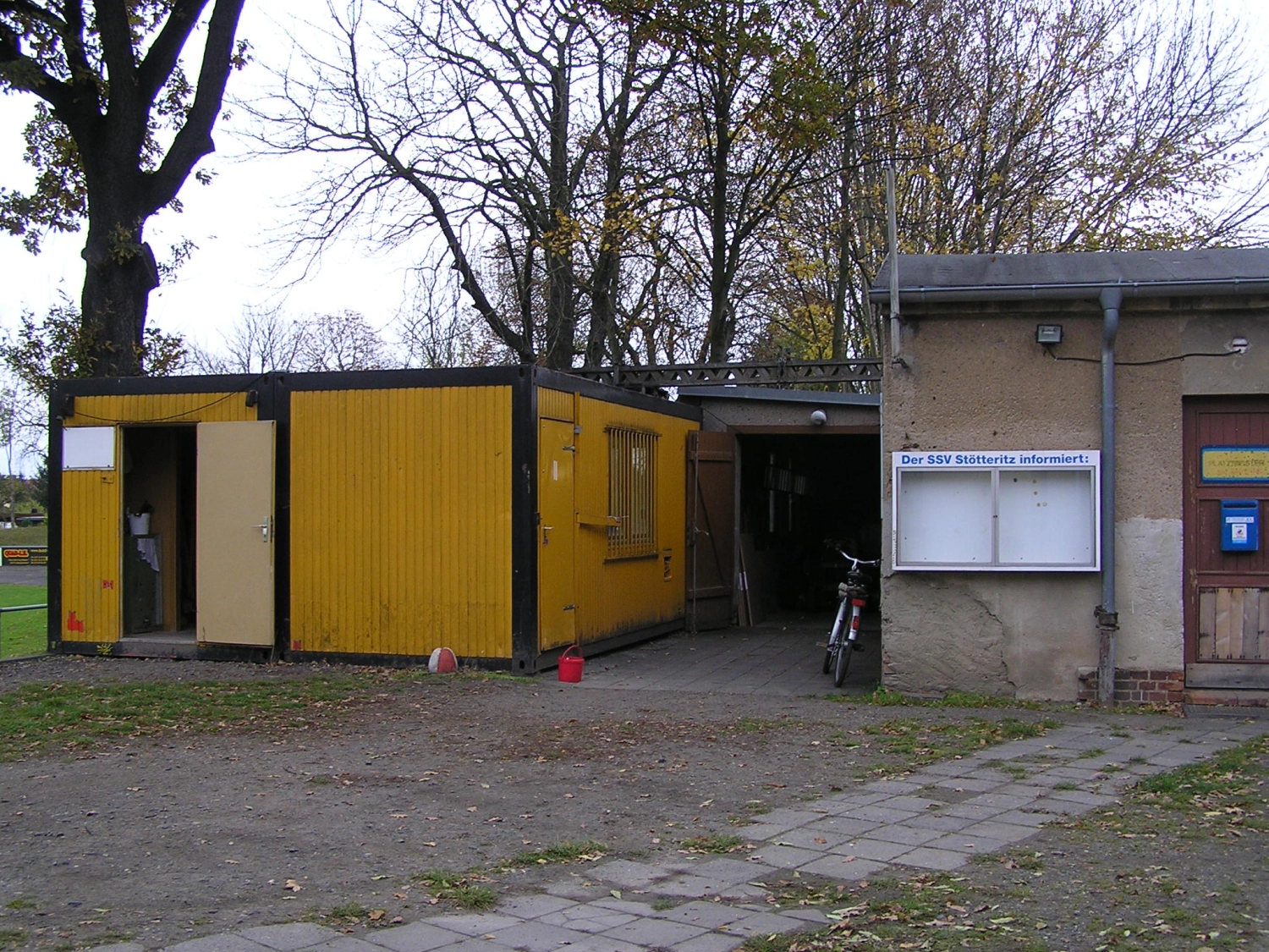 Vereinshaus - Stadion SSV Stötteritz eV
