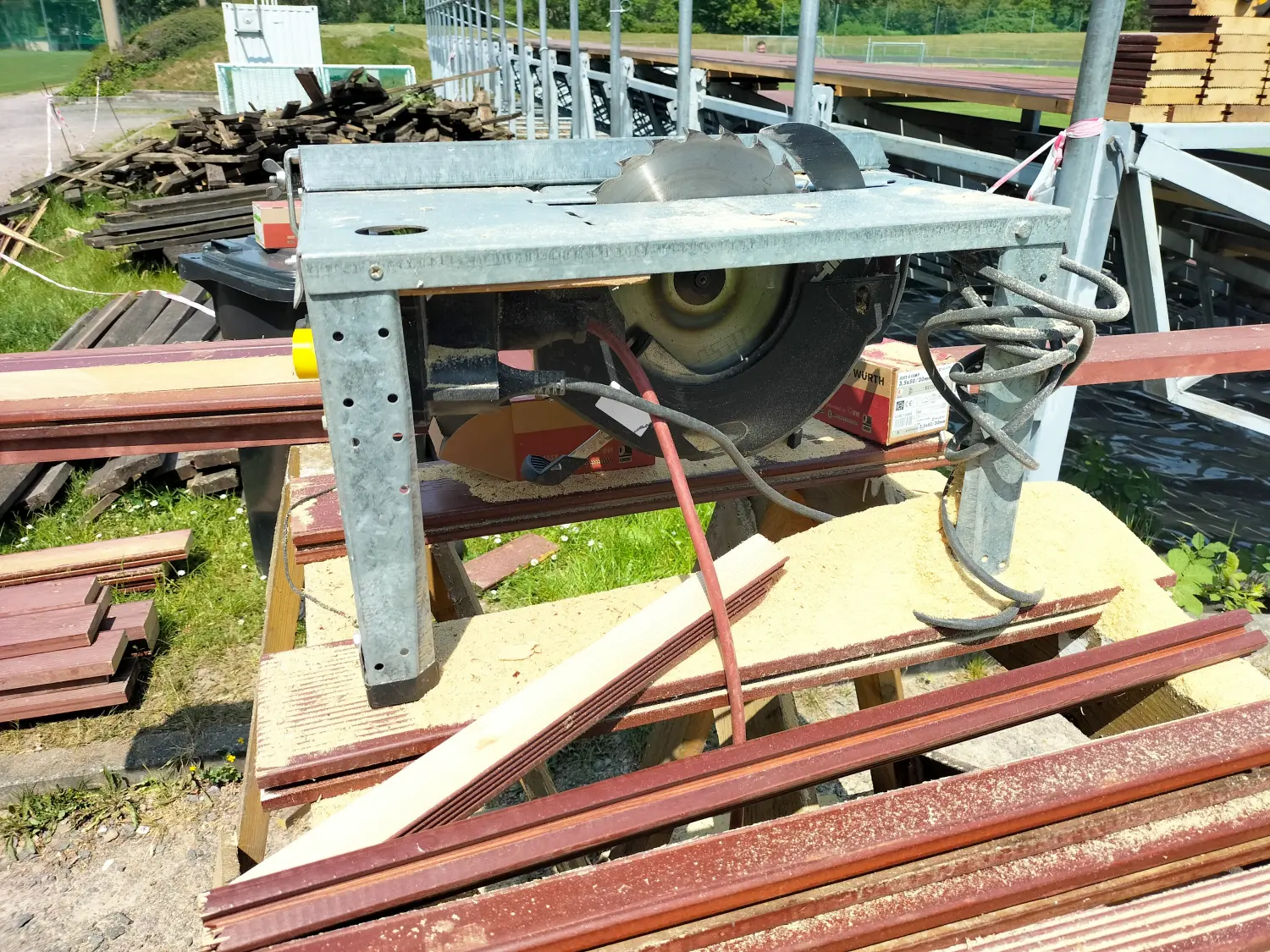 Tribünenumbau SSV Stötteritz e.V
