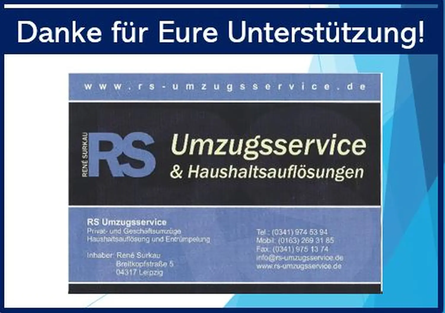Sponsor SSV Stötteritz eV