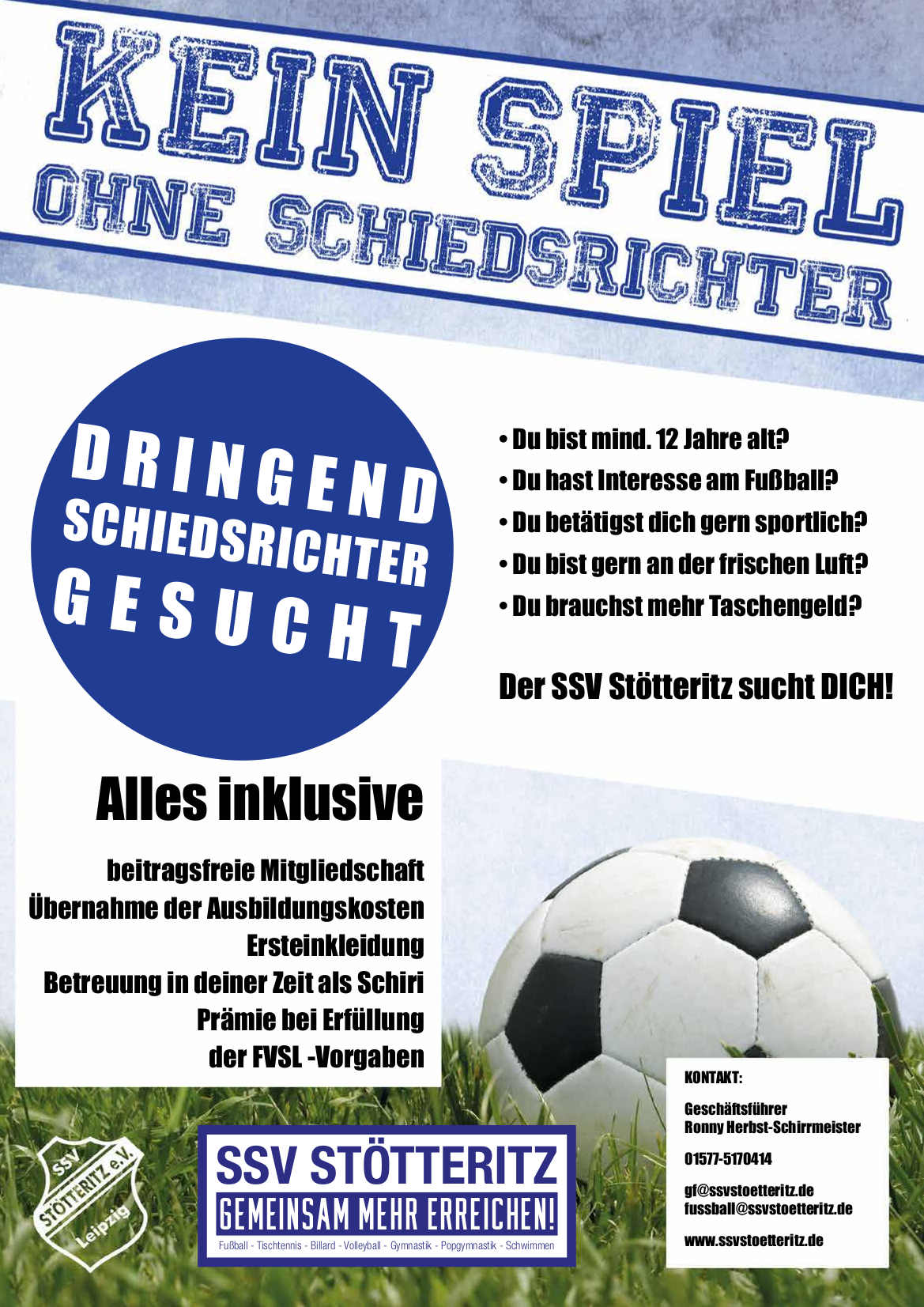 Broschüre SSV Stötteritz eV