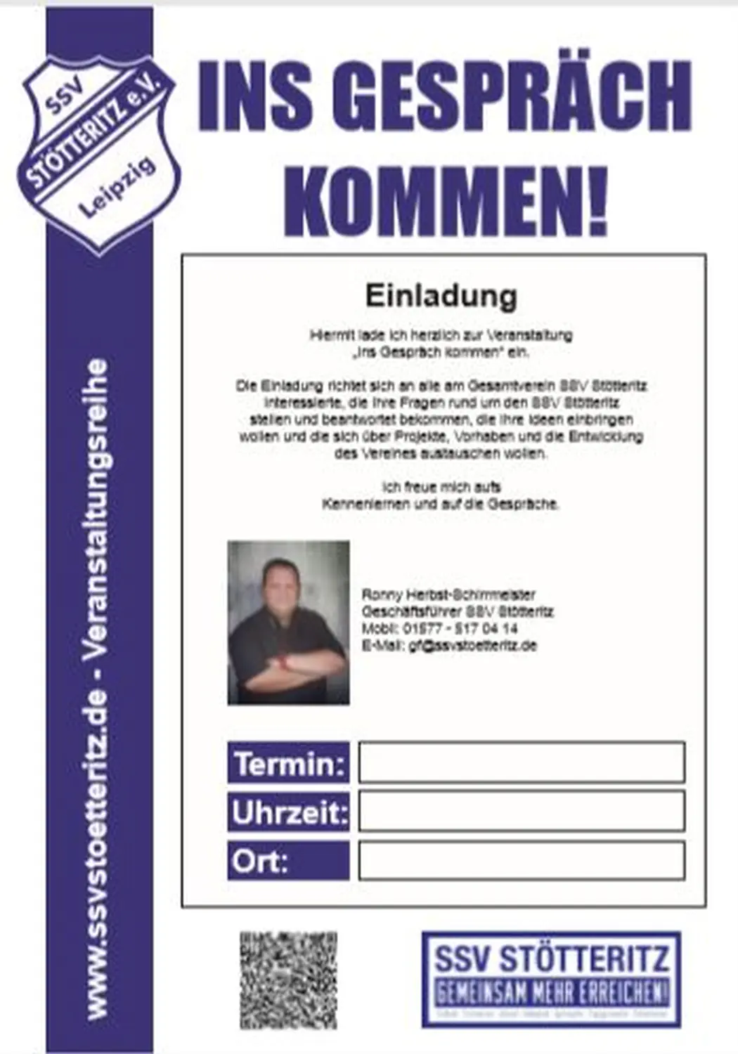 Urkunde SSV Stötteritz eV